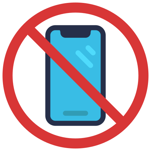 No Smartphones - Free Signaling Icons