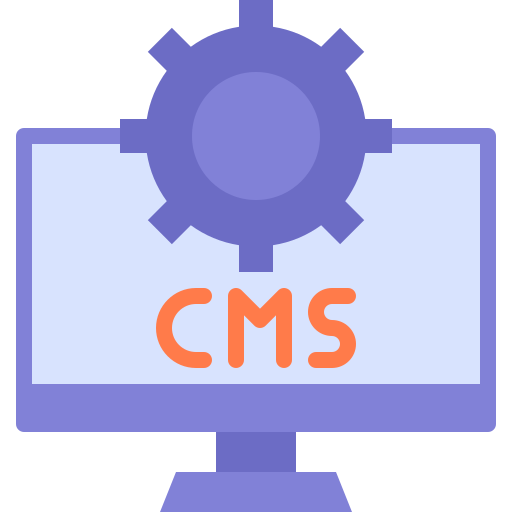 sistema cms icono gratis