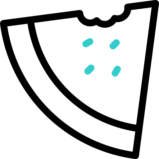 pastèque Icône gratuit