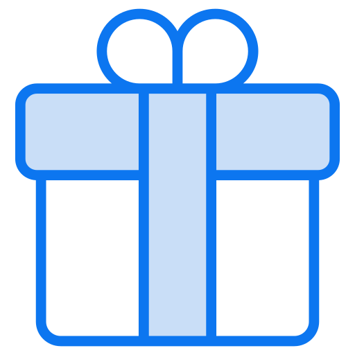 caja de regalo icono gratis