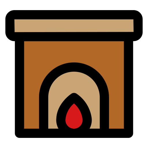 chimenea icono gratis