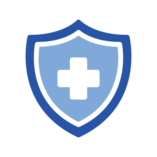 seguro de salud icono gratis