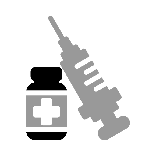 Vaccine free icon