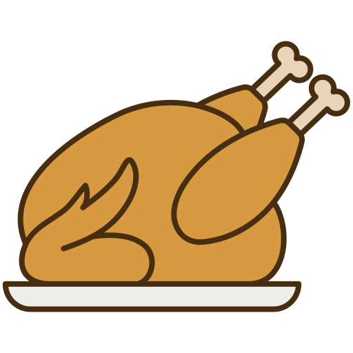 Turkey roast - Free food icons