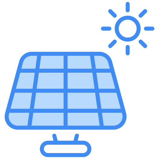 energía solar icono gratis