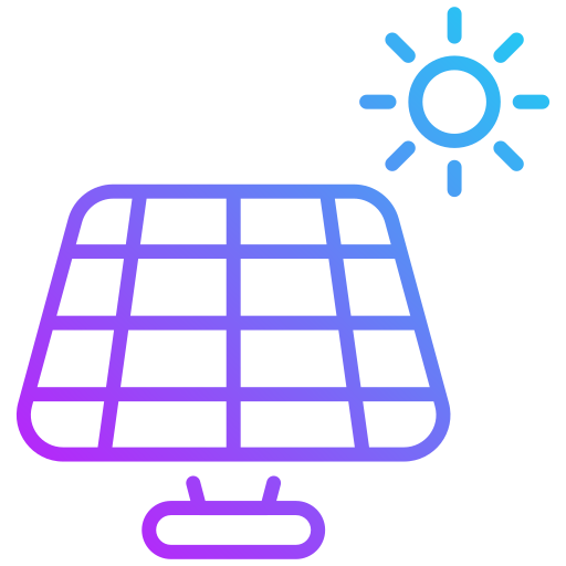 energía solar icono gratis