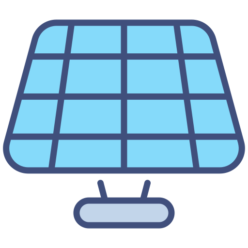 energía solar icono gratis