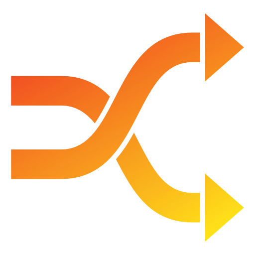 Shuffle free icon