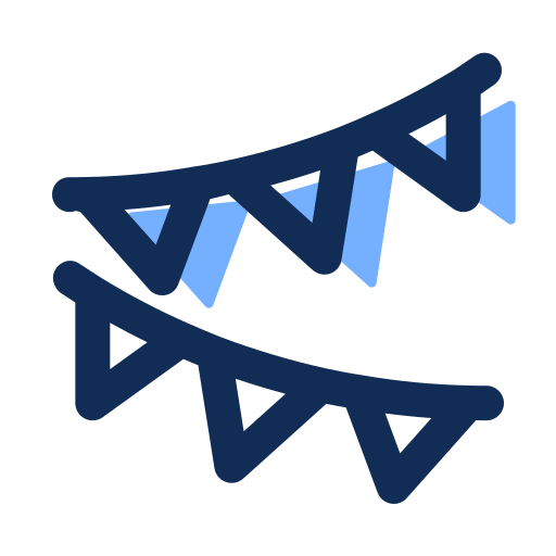 guirnalda icono gratis