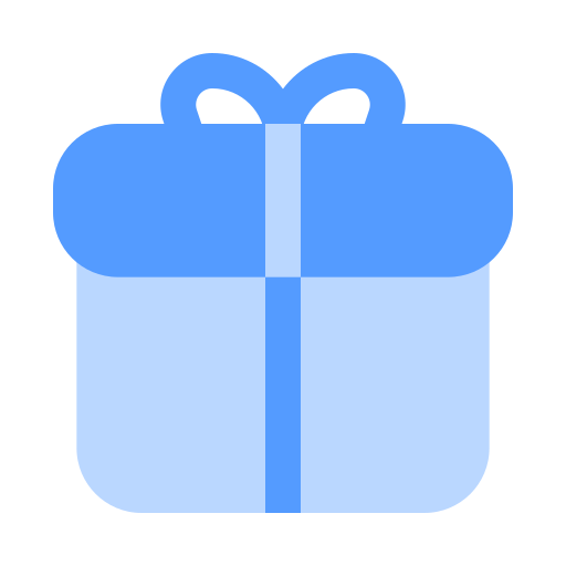 caja de regalo icono gratis