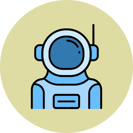 Astronaut Generic color lineal-color icon