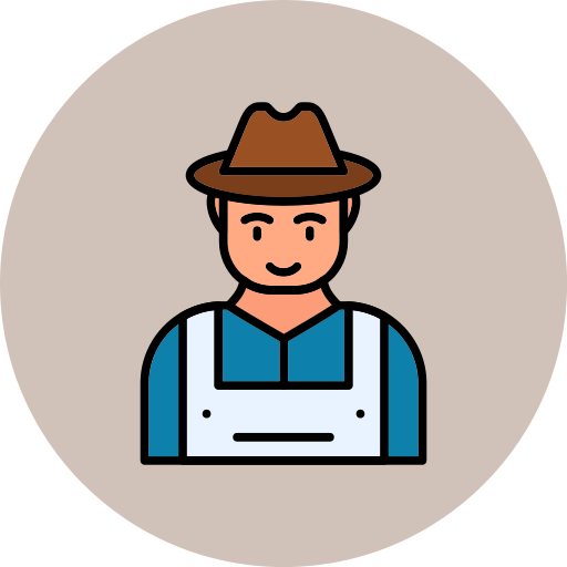 agricultor icono gratis