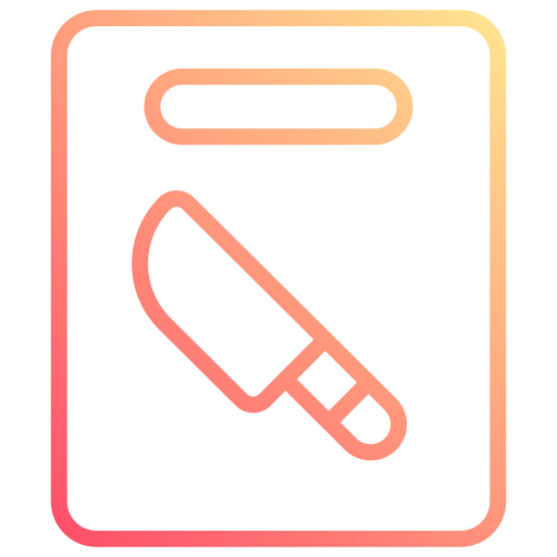 tabla de cortar icono gratis