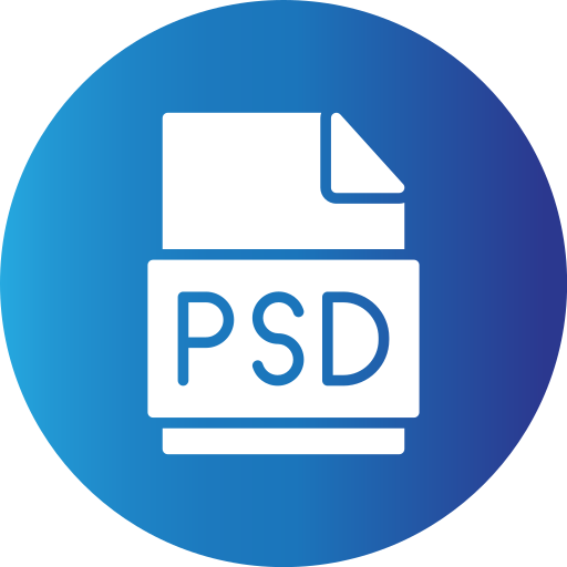 archivo psd icono gratis