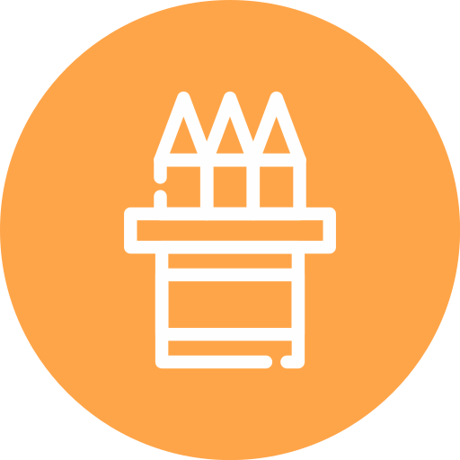 Pencil case free icon