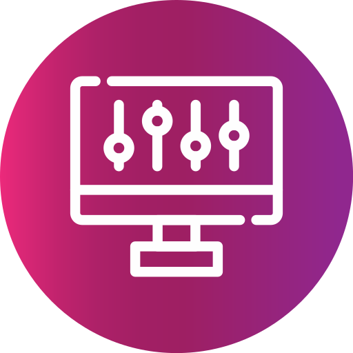 Settings Generic gradient fill icon