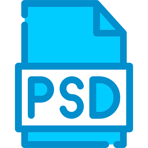 archivo psd icono gratis