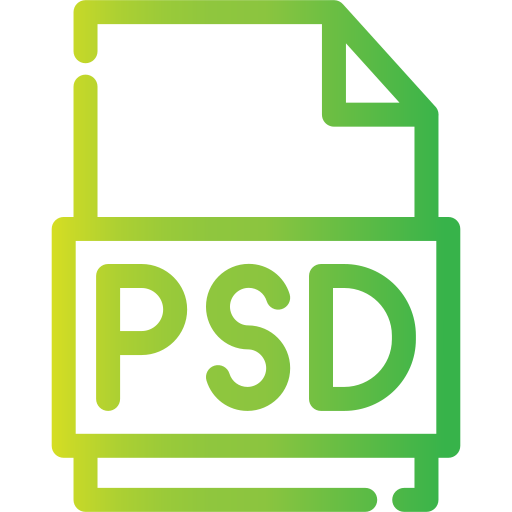 archivo psd icono gratis