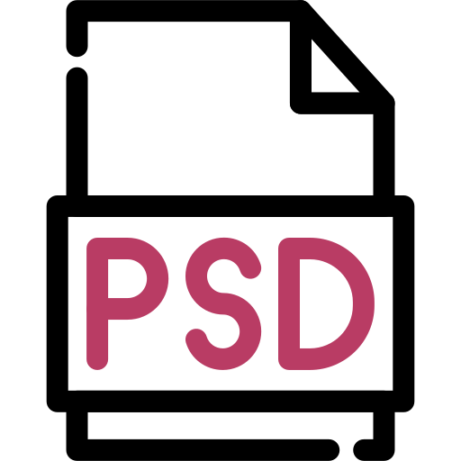 archivo psd icono gratis