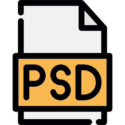 archivo psd icono gratis