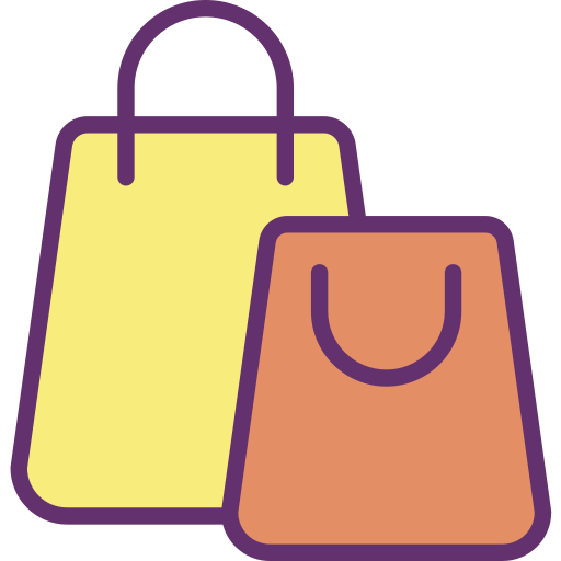 Shopping bag Icongeek26 Linear Colour icon