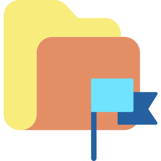 Folder Icongeek26 Flat icon