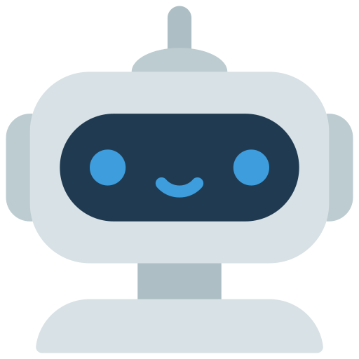 asistente robot icono gratis