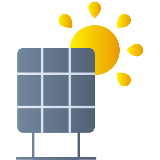 Solar panel free icon