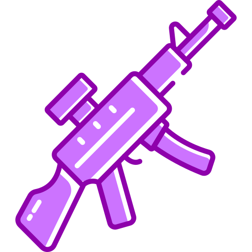 Rifle Generic color lineal-color icon