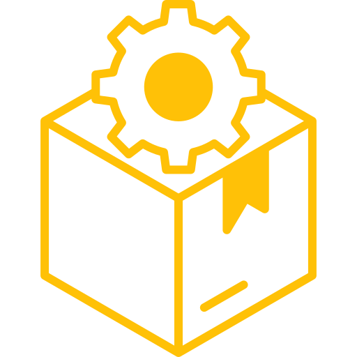 gestión de productos icono gratis