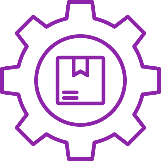 gestión de productos icono gratis