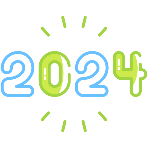 2024 - Free time and date icons