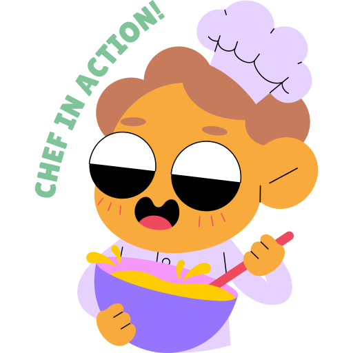 chefe de cozinha grátis figurinha