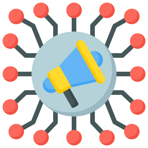 publicidad digital icono gratis