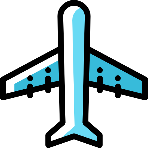 avión icono gratis