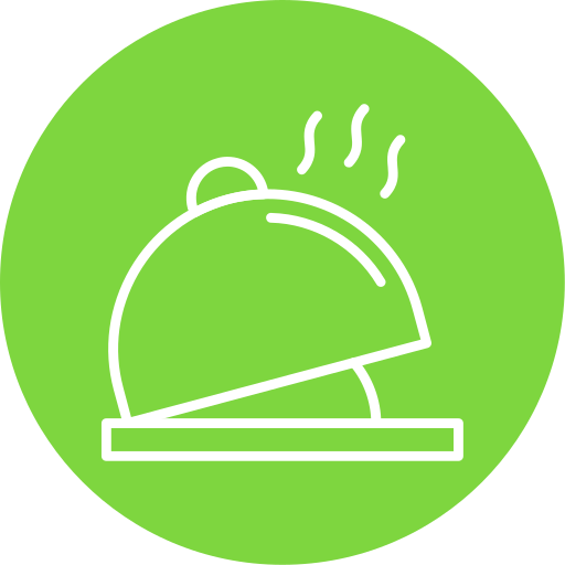 comida caliente icono gratis