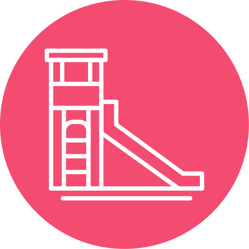 patio de juegos icono gratis