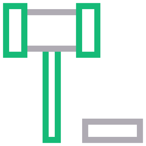 martillo icono gratis