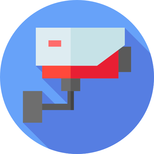 circuito cerrado de televisión icono gratis