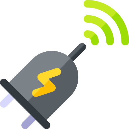 enchufe icono gratis