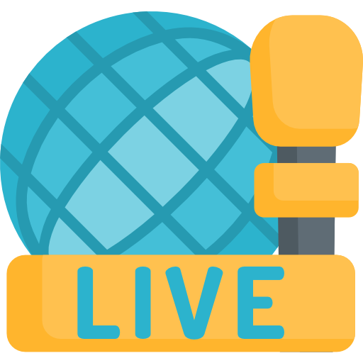 Прямой эфир бесплатно иконка