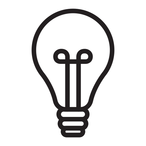bulbo icono gratis