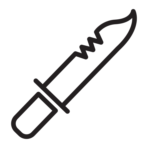 cuchillo icono gratis