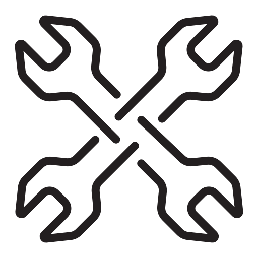 llave inglesa icono gratis