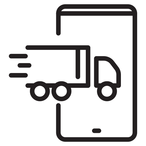 camión icono gratis