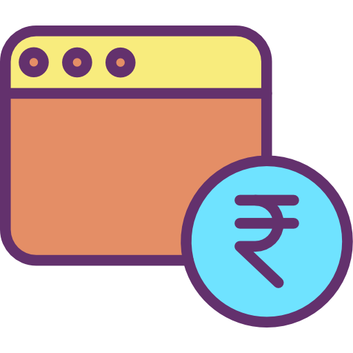 Online payment free icon