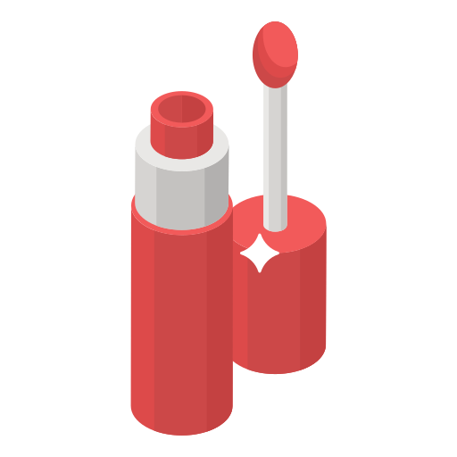 maquillaje de labios icono gratis