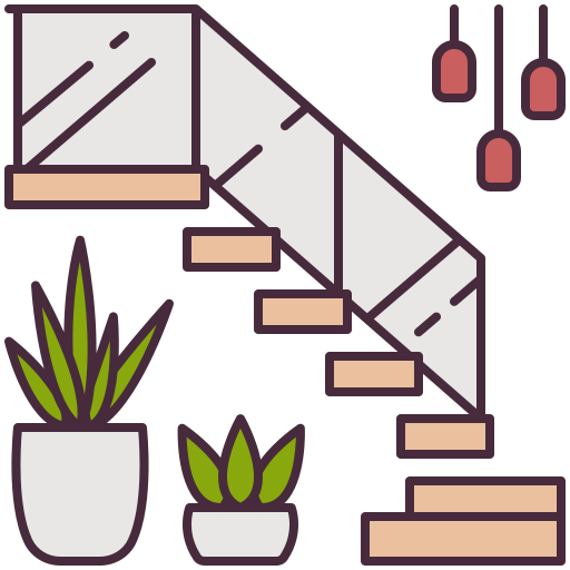 escaleras icono gratis