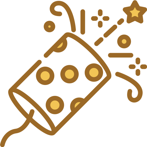 faire la fête Icône gratuit