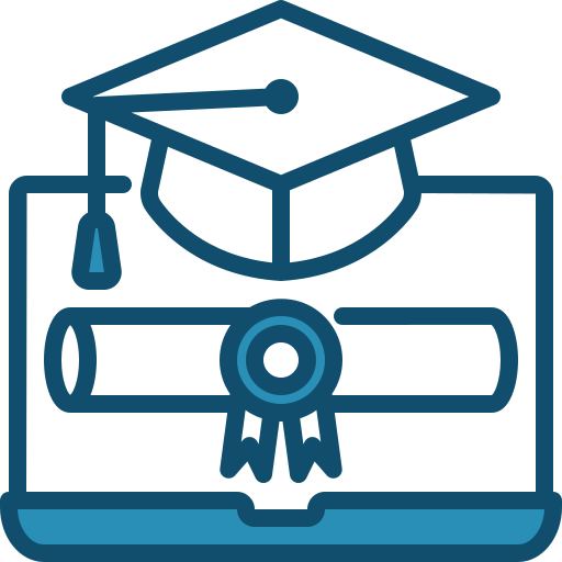 graduación icono gratis